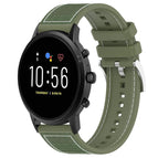22mm For Fossil Gen 5 Carlyle / Julianna / Green
