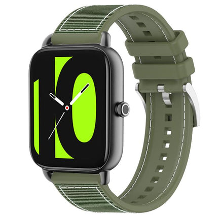 xDfind Hybrid Nylon Braid Silicone Watch Band, 22mm For Xiaomi Watch S3 / 2 Pro / S2 / S1, 22mm For Xiaomi Haylou?Watch S001 / LS02 Pro, 20mm For Xiaomi Haylou RS4 Plus LS11 / LS12