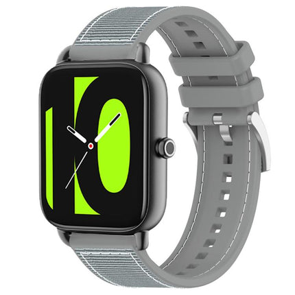 xDfind Hybrid Nylon Braid Silicone Watch Band, 22mm For Xiaomi Watch S3 / 2 Pro / S2 / S1, 22mm For Xiaomi Haylou?Watch S001 / LS02 Pro, 20mm For Xiaomi Haylou RS4 Plus LS11 / LS12