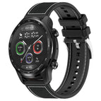 22mm For Ticwatch Pro X / Pro 3 / Pro / Black