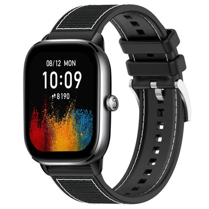 xDfind Hybrid Nylon Braid Silicone Watch Band, 22mm For Amazfit GTR 4 / GTR 3 / GTR 3 Pro, 20mm For Amazfit GTS4 Mini / GTS 3 / GTS 2
