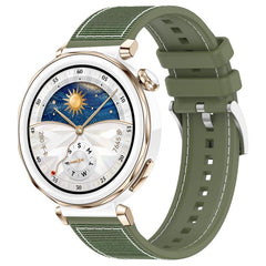 xDfind Hybrid Nylon Braid Silicone Watch Band