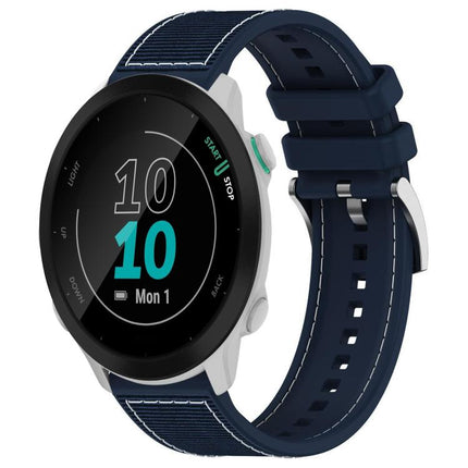 xDfind Hybrid Nylon Braid Silicone Watch Band, 22mm For Garmin Forerunner 570 47mm/935/945, 20mm For Garmin Forerunner 570 42mm/245/645, 20mm For Garmin?Vivomove?Sport/Vivoactive5/3, 22mm For Garmin Venu 3 / Vivoactive 4