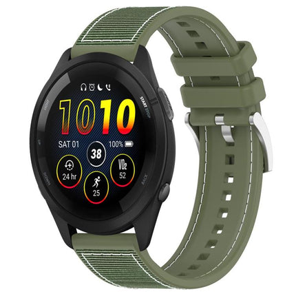 xDfind Hybrid Nylon Braid Silicone Watch Band, 22mm For Garmin Forerunner 570 47mm/935/945, 20mm For Garmin Forerunner 570 42mm/245/645, 20mm For Garmin?Vivomove?Sport/Vivoactive5/3, 22mm For Garmin Venu 3 / Vivoactive 4