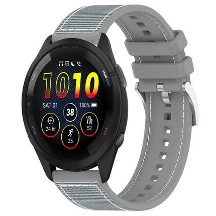 xDfind Hybrid Nylon Braid Silicone Watch Band, 22mm For Garmin Forerunner 570 47mm/935/945, 20mm For Garmin Forerunner 570 42mm/245/645, 20mm For Garmin?Vivomove?Sport/Vivoactive5/3, 22mm For Garmin Venu 3 / Vivoactive 4