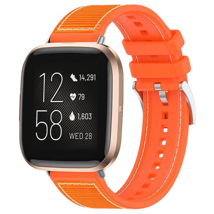 xDfind Hybrid Nylon Braid Silicone Watch Band, For Fitbit Versa 4/Versa3/Sense2/Sense 20mm, For Fitbit Versa 2/Versa/Versa Lite 22mm