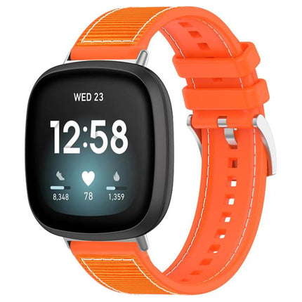 xDfind Hybrid Nylon Braid Silicone Watch Band, For Fitbit Versa 4/Versa3/Sense2/Sense 20mm, For Fitbit Versa 2/Versa/Versa Lite 22mm