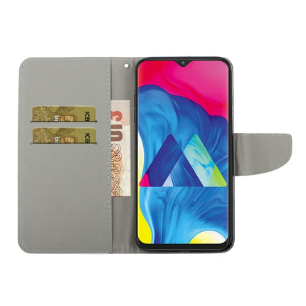 Coloured Drawing Pattern Horizontal Flip PU Leather Case with Holder & Card Slots & Wallet & Lanyard, For Samsung Galaxy A20e