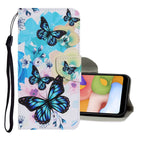 For Samsung Galaxy A20s / Purple Butterfly
