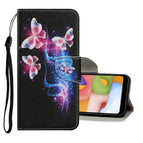 For Samsung Galaxy A31 / Three Fluorescent Butterflies