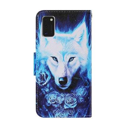 Coloured Drawing Pattern Horizontal Flip PU Leather Case with Holder & Card Slots & Wallet & Lanyard, For Samsung Galaxy A41