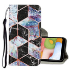 For Samsung Galaxy A41 / Black Marble