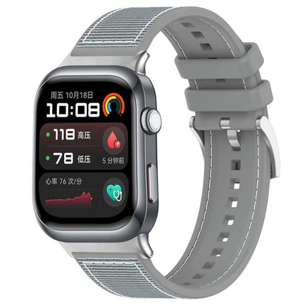 xDfind Hybrid Nylon Braid Silicone Watch Band, For Huawei Watch Fit4 / Fit3 / Fit4 Pro 20mm, For Huawei Watch D2 22mm