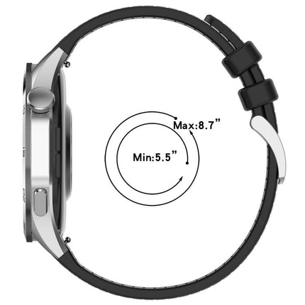 xDfind Hybrid Nylon Braid Silicone Watch Band, For Huawei Watch Fit4 / Fit3 / Fit4 Pro 20mm, For Huawei Watch D2 22mm