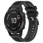 For Garmin Fenix 8/7X/6X/5X 26mm / Black