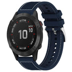 For Garmin Fenix 8/7X/6X/5X 26mm / Midnight Blue