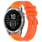 For Garmin Fenix 8/7/6/5 22mm / Orange