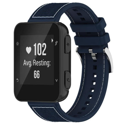 xDfind Hybrid Nylon Braid Silicone Watch Band, For Garmin Fenix 8/7X/6X/5X 26mm, For Garmin Fenix 8/7/6/5 22mm, For Garmin Forerunner 220/235/735/735XT 20mm, For Garmin Forerunner 35/30/35J 20mm