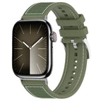 For Apple Watch 38 / 40 / 41 / S10 42mm 20mm / Green