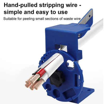 Adjustable Handheld Quick Rubber Wire Stripper
