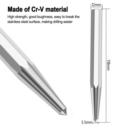Octagonal Center Punch Locator Punch Positioning Tools