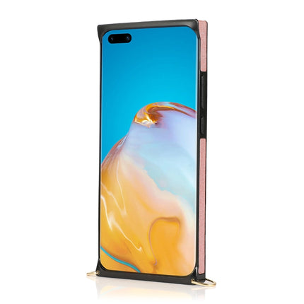 Wrist Strap PU+TPU Shockproof Protective Case with Crossbody Lanyard & Holder & Card Slot, For Huawei P40 Pro, For Huawei P40 Pro Plus