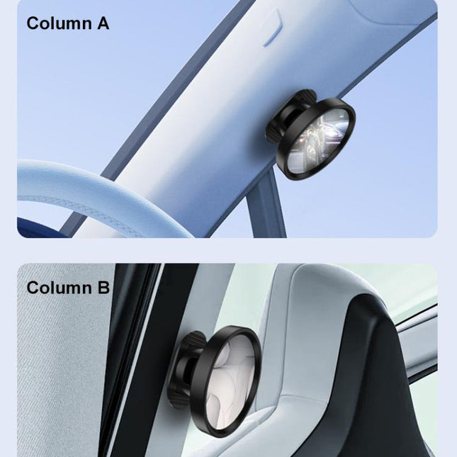 Car Rear Seat Blind Spot Wide-angle Auxiliary Mirror
