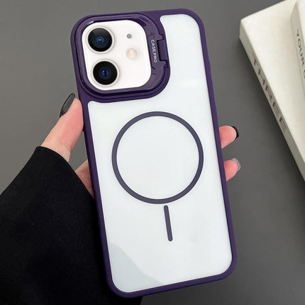 PC Lens Holder MagSafe Magnetic Phone Case, For iPhone 13 Pro Max, For iPhone 13 Pro, For iPhone 13, For iPhone 12