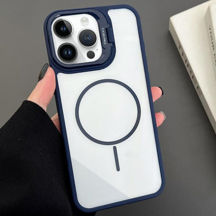 PC Lens Holder MagSafe Magnetic Phone Case, For iPhone 12 Pro Max, For iPhone 12 Pro, For iPhone 11 Pro Max, For iPhone 11