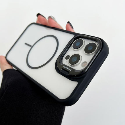PC Lens Holder MagSafe Magnetic Phone Case, For iPhone 12 Pro Max, For iPhone 12 Pro, For iPhone 11 Pro Max, For iPhone 11