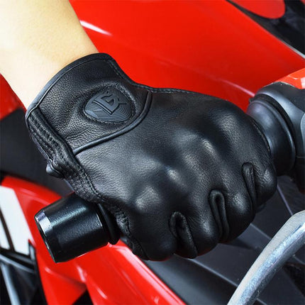 GHOST RACING GR-ST07 Winter Velvet Warm Motorcycle Riding Gloves