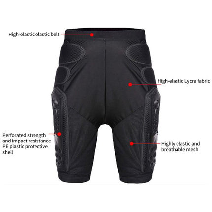 GHOST RACING K062 Off-road Motorcycle Armor Pants Racing Riding Anti-fall Hip Protector
