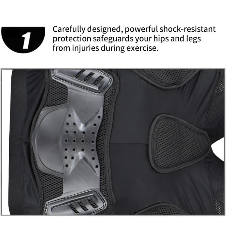 GHOST RACING K062 Off-road Motorcycle Armor Pants Racing Riding Anti-fall Hip Protector