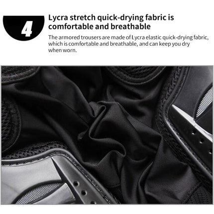 GHOST RACING K062 Off-road Motorcycle Armor Pants Racing Riding Anti-fall Hip Protector