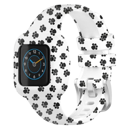 xDfind Steel Buckle Printed Silicone Watch Band, For GarminFit JR3 / Garmin Vivofit JR 3