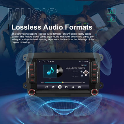 For Volkswagen Android 15 9 inch Screen Car Player Car Central Control Navigation, Standard, Standard+AHD+Microphone