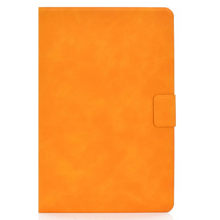 Horizontale Klapphülle aus Leder mit Rindslederstruktur, Halterung und Kartenfächern sowie Schlaf-/Weckfunktion, für Samsung Galaxy Tab A7 (2020) T500, für Samsung Galaxy Tab S8 / Galaxy Tab S7 11.0 T870, für iPad Air 2022/2020 10.9