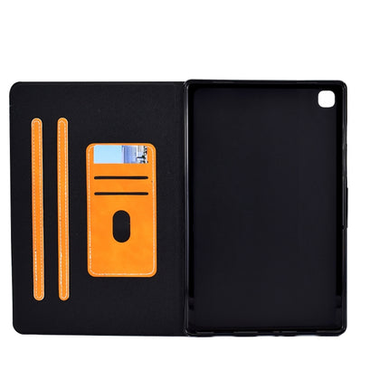 Horizontale Klapphülle aus Leder mit Rindslederstruktur, Halterung und Kartenfächern sowie Schlaf-/Weckfunktion, für Samsung Galaxy Tab A7 (2020) T500, für Samsung Galaxy Tab S8 / Galaxy Tab S7 11.0 T870, für iPad Air 2022/2020 10.9