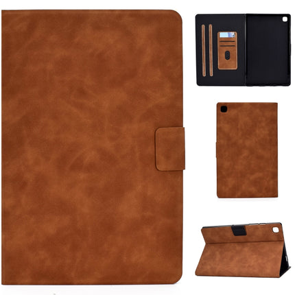 Horizontale Klapphülle aus Leder mit Rindslederstruktur, Halterung und Kartenfächern sowie Schlaf-/Weckfunktion, für Samsung Galaxy Tab A7 (2020) T500, für Samsung Galaxy Tab S8 / Galaxy Tab S7 11.0 T870, für iPad Air 2022/2020 10.9
