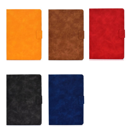 Horizontale Klapphülle aus Leder mit Rindslederstruktur, Halterung und Kartenfächern sowie Schlaf-/Weckfunktion, für Samsung Galaxy Tab A7 (2020) T500, für Samsung Galaxy Tab S8 / Galaxy Tab S7 11.0 T870, für iPad Air 2022/2020 10.9
