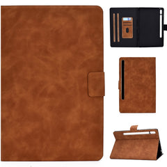 Cowhide Texture Horizontal Flip Leather Case with Holder & Card Slots & Sleep / Wake-up, For Samsung Galaxy Tab A7 (2020) T500, For Samsung Galaxy Tab S8 / Galaxy Tab S7 11.0 T870, For iPad Air 2022 / 2020 10.9