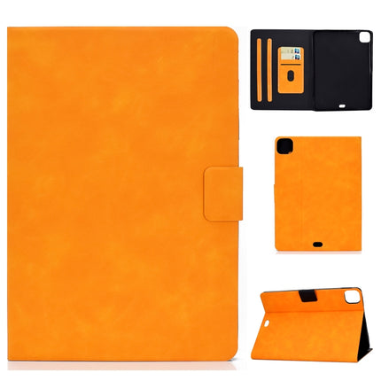 Horizontale Klapphülle aus Leder mit Rindslederstruktur, Halterung und Kartenfächern sowie Schlaf-/Weckfunktion, für Samsung Galaxy Tab A7 (2020) T500, für Samsung Galaxy Tab S8 / Galaxy Tab S7 11.0 T870, für iPad Air 2022/2020 10.9