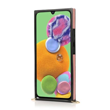 Wrist Strap PU+TPU Shockproof Protective Case with Crossbody Lanyard & Holder & Card Slot, For Samsung Galaxy A90 5G, For Samsung Galaxy Note9, For Samsung Galaxy Note 10, For Samsung Galaxy Note 10 Pro