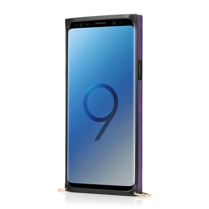 Wrist Strap PU+TPU Shockproof Protective Case with Crossbody Lanyard & Holder & Card Slot, For Samsung Galaxy S9, For Samsung Galaxy S9 Plus, For Samsung Galaxy S10, For Samsung Galaxy S10e