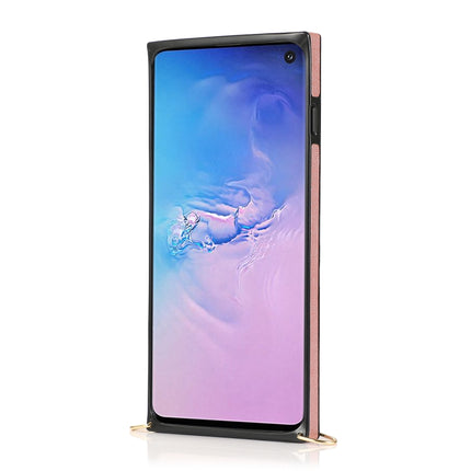 Wrist Strap PU+TPU Shockproof Protective Case with Crossbody Lanyard & Holder & Card Slot, For Samsung Galaxy S10 Plus, For Samsung Galaxy S20, For Samsung Galaxy S20 Plus, For Samsung Galaxy S20 Ultra