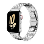 For Apple Watch 38 / 40 / 41 / S10 42mm 20mm / Silver