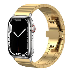 xDfind One-bead Bamboo Solid Stainless Steel Watch Band