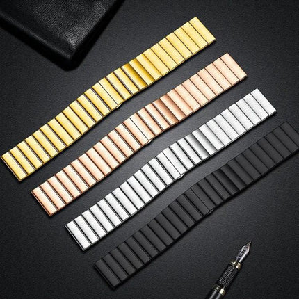 xDfind One-bead Bamboo Solid Stainless Steel Watch Band, For Apple Watch 42 / 44 / 45 / 46 / 49mm 22mm, For Apple Watch 38 / 40 / 41 / S10 42mm 20mm