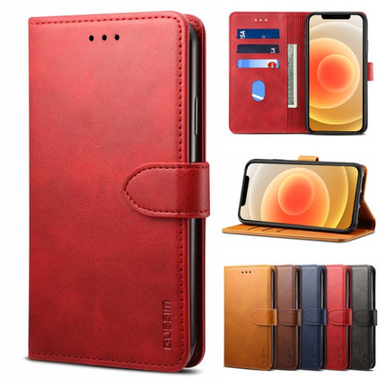 GUSSIM Business Style Horizontal Flip Leather Case with Holder & Card Slots & Wallet, For iPhone 12 mini, For iPhone 12 / 12 Pro, For iPhone 12 Pro Max, For Samsung Galaxy A21s
