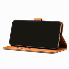 GUSSIM - Funda de piel con tapa horizontal de estilo empresarial con soporte, ranuras para tarjetas y billetera, para iPhone 12 mini, para iPhone 12/12 Pro, para iPhone 12 Pro Max, para Samsung Galaxy A21s